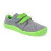 BF0001 W N SOFT LIME barefoot tenisky beda lime soft 1