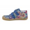 07M008.001 120 barefoot tenisky koel4kids danny suede royal flowers 4