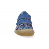 07M008.001 120 barefoot tenisky koel4kids danny suede royal flowers 3