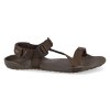 ZKM BRN barefoot sandaly xero shoes z trek m brown hnede 2