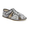 GREY CAT barefoot prezuvky baby bare s prurezy grey cat sede 2025 1