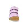 BG101068 752 barefoot kotnikova obuv bundgaard petit velcro light pink ruzova 3