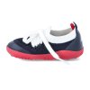 732604E barefoot capacky bobux step up play knit navy red 4