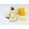 baby bare shoes io canary top stitch