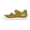 07M018.001 701 barefoot sandalky koel4kids dalila suede yellow zebra 4