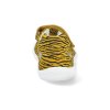 07M018.001 701 barefoot sandalky koel4kids dalila suede yellow zebra 5