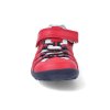 637207 barefoot sandaly bobux summit red navy 3