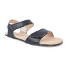 T202 61 barefoot sandaly protetika belita cerna metalicka 1