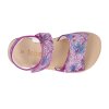 24M001.001 650 barefoot sandalky koel4kids ashley fuchsia flowers 6