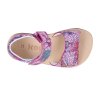 24M007.001 650 barefoot sandalky koel4kids amelia fuchsia flowers ruzove 6