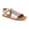 TWAV1 3792 barefoot sandalky tip toey joey little wave metalic salmon 1