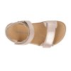 TSRG1 3792 barefoot sandalky tip toey joey little spring metalic salmon 6