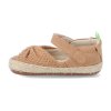 B.CGE1S 4139 barefoot sandalky tip toey joey coasty green natural organic canvas 4