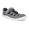 BB SUMMER GREY barefoot sandalky baby bare febo summer grey sede 1