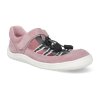 BB SUMMER GREY PINK barefoot sandalky baby bare febo summer grey pink ruzove 1