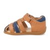 BBB225131 BL barefoot sandalky little blue lamb little gladiator brown hnede 4