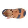 BBB225131 BL barefoot sandalky little blue lamb little gladiator brown hnede 6
