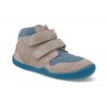 SB2222L360 barefoot kotnikova obuv blifestyle raccoon bio velcro grau sede 1