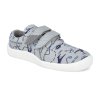 BF0001 TEX W G AERO barefoot tenisky beda grey aeroplane textilni sede 1