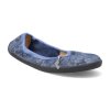 Z CHARM FLOW J barefoot baleriny zkama charm flower jeans modre 1