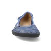 Z CHARM FLOW J barefoot baleriny zkama charm flower jeans modre 3