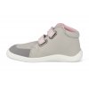 F FALL GREY PINK barefoot kotnikova obuv s membranou baby bare febo fall grey pink 2 4