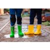Zateplené gumáky Demar - Mammut S žluté (Veľkosť 22/23, Vnútorná dĺžka topánky (mm) 155, Vnútorná šírka topánky (mm) 64)