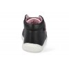 F FALL BLACK PINK barefoot kotnikova obuv s membranou baby bare febo fall black pink cerne 5