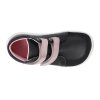F FALL BLACK PINK barefoot kotnikova obuv s membranou baby bare febo fall black pink cerne 6