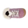 33 13989 29 barefoot zimni obuv lurchi frozy suede wildberry ruzova 6