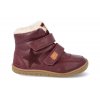 33 50026 43 barefoot zimni obuv s membranou lurchi nemo tex light bordo 2
