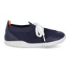 636416 barefoot tenisky bobux play knit navy orange modre 2
