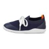 636416 barefoot tenisky bobux play knit navy orange modre 4