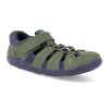 837610 barefoot sandaly bobux summit forest navy zelene 1