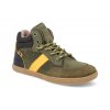 08T015.343 350 barefoot zimni obuv s membranou koel4kids edan tex khaki zelena 1