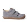 barefoot tenisky koel4kids korkid velour grey 1