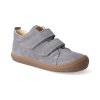 barefoot tenisky koel4kids korkid velour grey 2