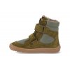 G3160189 2 barefoot zimni obuv s membranou froddo bf tex winter dark green zelena 4