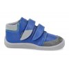 BF0001 W M SO MATT barefoot kotnikova obuv s membranou beda matt s okopem modra 2