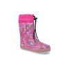 27M002.71W 650 barefoot zateplene holinky koel flowers fuchsia ruzove 1