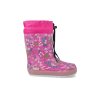 27M002.71W 650 barefoot zateplene holinky koel flowers fuchsia ruzove 2