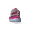Filii Barefoot KAIMAN velcro velours pink grey M 4