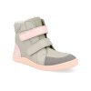 FEBO W GP A barefoot zimni obuv s membranou baby bare febo winter grey pink asfaltico 1