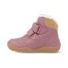 BN12700W610 barefoot zimni obuv s membranou blifestyle gibbon bio tex wool altrose ruzova 4