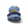 H070 359 barefoot sandalky d d step h070 359 modre 3