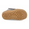 BVT12704W303 barefoot zimni obuv s membranou blifestyle eisbar grau seda 7