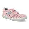 B11SV RUZ KYT SLIM barefoot tenisky jonap b11 ruzova kytka slim ruzove 1