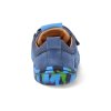 G3130223 10 barefoot textilni tenisky froddo bf d velcro denim modre 5