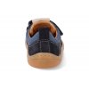 G3130223 barefoot textilni tenisky froddo bf d velcro dark blue modre 5