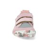 G3130223 12 barefoot textilni tenisky froddo bf d velcro grey pink ruzove 3